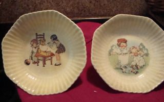 1920 ' S Antique Wheaties Cereal Bowls (set Of Two) photo