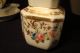 Antique Porcelain 6 Pc.  Handpainted Tea Set Tray,  Sugar,  Creamer,  Tea Pot 19 C. Teapots & Tea Sets photo 8