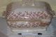 Antique Transwerware Ceramic Soup Tureen - Truly Old Large Soup Server Tureens photo 10