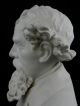 Large Antique Bisque - Parian Bust Of A Gentleman - Wild Figurines photo 3