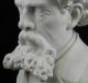 Large Antique Bisque - Parian Bust Of A Gentleman - Wild Figurines photo 5