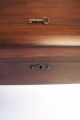 Vtg.  Wood Document Box/ Caddy With Lock /key / Circa 1950 Boxes photo 2