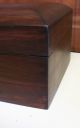 Vtg.  Wood Document Box/ Caddy With Lock /key / Circa 1950 Boxes photo 3