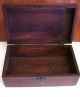 Vtg.  Wood Document Box/ Caddy With Lock /key / Circa 1950 Boxes photo 6