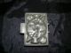 Antique Pewter King Of Clubs Chocolate Or Ice Cream Mold Metalware photo 3