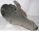 Antique Vienna Bronze Greyhound Head Letter Paper Clip,  Cold Painted,  Excond Metalware photo 4
