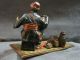 Cold Painted Solid Cast Bronze Bergman Austrian Style Street Merchant 1900`s Metalware photo 5