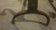 Antique Period 18th Century Andirons Metalware photo 3