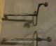 Antique Period 18th Century Andirons Metalware photo 5