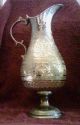 Antique Or Vintage Turkish Or Persian Copper Pitcher And Coffee Maker Pot Metalware photo 9