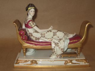 Madame Recamier Scheibe Alsbach Figurine Germany photo