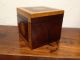 All Ca1820 Shell Inlay Tea Caddy Antique Box Boxes photo 1