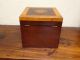 All Ca1820 Shell Inlay Tea Caddy Antique Box Boxes photo 3