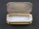 Antique Mother Of Pearl & Metal Snuff / Patch Box W/ George Washington Cameo Metalware photo 3