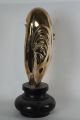 Bronze Statue Signed By Brancusi. Metalware photo 3