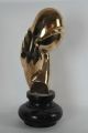 Bronze Statue Signed By Brancusi. Metalware photo 4