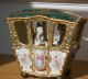 Antique Capodimonte Two Ladies In Coach Carriage Figurine Figurines photo 2