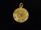 19th Century Solid Bronze Northwind Pendant With Fantastic Face Metalware photo 1