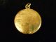 19th Century Solid Bronze Northwind Pendant With Fantastic Face Metalware photo 3