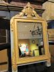 Vintage Borghese Mirror Blue Painted & Gilded 18th Century French Louis Xv Style Mirrors photo 4