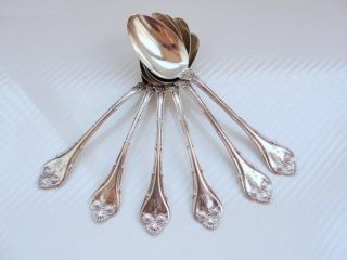 Antique Solid Sterling Silver Spoon Set From Transylvania - Certified Appraisal photo