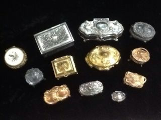 12 Antique Jewelry Boxes photo