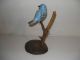 A Carved Bird Dated 1971 Carved Figures photo 4