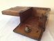 Antique Wooden Box - Early 1900 ' S - Made In London By Dobbie Mcinnes - Boxes photo 9