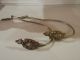 French Vintage Curtain Drape Tieback Hooks Ormlou Curved Arm Decorative Bracket Metalware photo 2