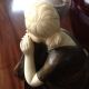 Amazing Dominique Alonzo Bronze And Carved Figurine. Metalware photo 4