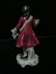 Antique German Volkstedt Lace Figurin Of A Romantique Victorian Gentleman Figurines photo 2