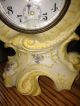 Vintage Antique Porcelain Clock Clocks photo 6