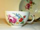 18th C.  Meissen Rose Cup & Saucer Museum Quaility Cups & Saucers photo 1