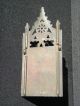 Antique Gothic/aztec Cast Iron Match Holder - Great For Cell Phone & Keys Metalware photo 2