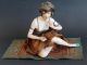 Goebel Art Deco Lady Woman Rare Piece Antique German Doll Odalisque Figurines photo 1