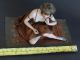 Goebel Art Deco Lady Woman Rare Piece Antique German Doll Odalisque Figurines photo 2