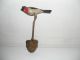 Late 19th C Pa Carved And Polychromed Bird Carved Figures photo 4