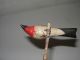 Late 19th C Pa Carved And Polychromed Bird Carved Figures photo 7