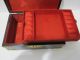 Antique Vintage Solid Rosewood Jewlery Box With Mother Of Pearl Inlaid Vhtf Nr Boxes photo 3