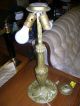 Early Reverse Painted Pittsburgh Table Lamp Lamps photo 7