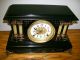 Large Seth Thomas Adamantine Mantel Clock Clocks photo 2