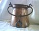 Antique Or Vintage Definitely Handmade Turkish Or Persian Copper Brass Bucket Metalware photo 2