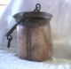 Antique Or Vintage Definitely Handmade Turkish Or Persian Copper Brass Bucket Metalware photo 4