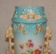Antique Royal Vienna Signed Floral Two Handle Vase 19th Century - Just - Vases photo 1