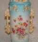 Antique Royal Vienna Signed Floral Two Handle Vase 19th Century - Just - Vases photo 2