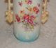 Antique Royal Vienna Signed Floral Two Handle Vase 19th Century - Just - Vases photo 3