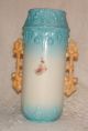Antique Royal Vienna Signed Floral Two Handle Vase 19th Century - Just - Vases photo 4