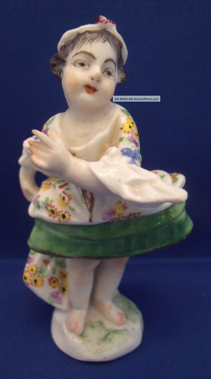 German Bisque Porcelain China Dancing Girl Figurine Figurines photo