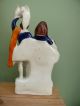 19thc Staffordshire Group Figure With Dog Figurines photo 1