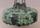 Morgan Jeweled Grape Leaded Glass Lamp Shade Chandelier Lamps photo 11